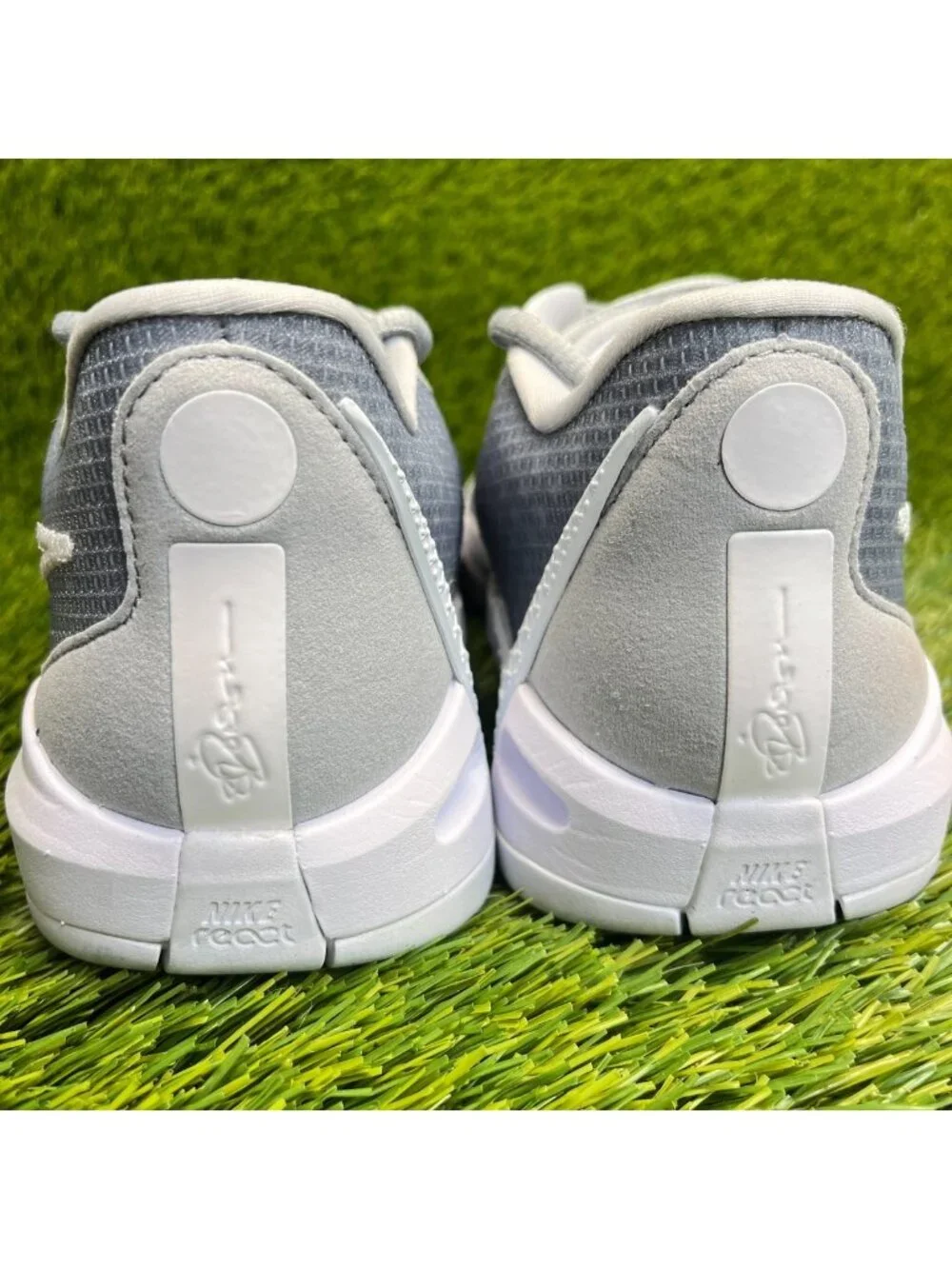 Nike Sabrina 1 TB Womens Size 7 Wolf Gray Athletic Basketball Shoes Sneakers_5